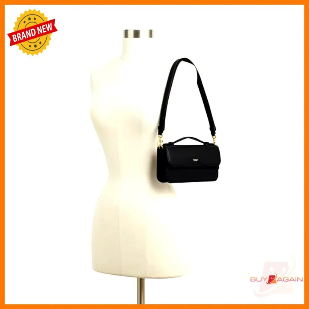 Suede Top Handle Crossbody Bag, Adjustable Strap, Compact Everyday Satchel - Picture 5 of 6